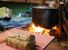 Bếp lửa đêm giao thừa